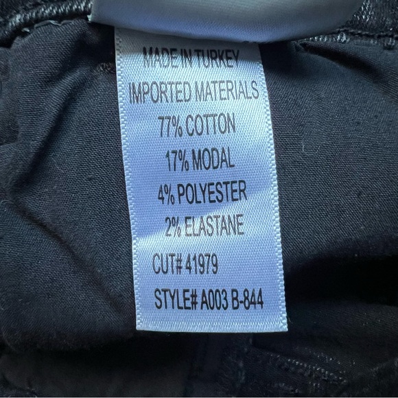 AGOLDE Sophie High Rise Distressed Skinny In Dark Gray Silence Wash Size 28 - Picture 11 of 13